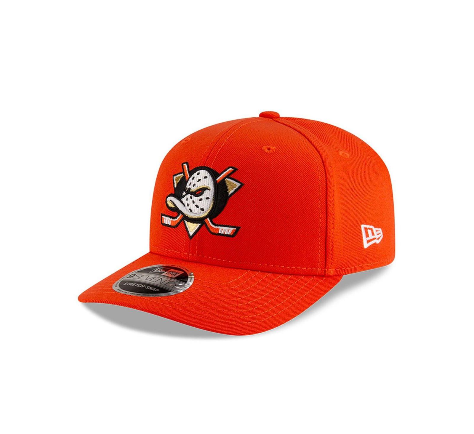 New Era Men's Orange Anaheim Ducks 9SEVENTY Adjustable Hat
