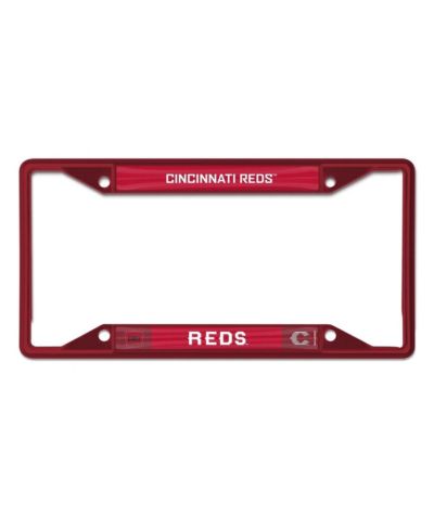 Wincraft Cincinnati Reds 2026 City Connect Laser Cut Metal License Plate Frame