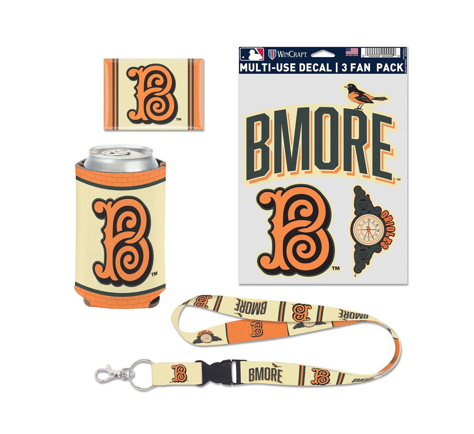 Набор фаната Wincraft Baltimore Orioles 2026 City Connect 4-Piece