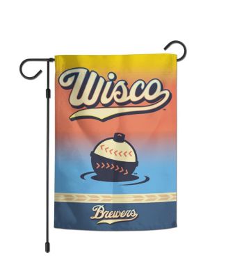 Wincraft Milwaukee Brewers 2026 City Connect Double-Sided 12" x 18" Garden Flag