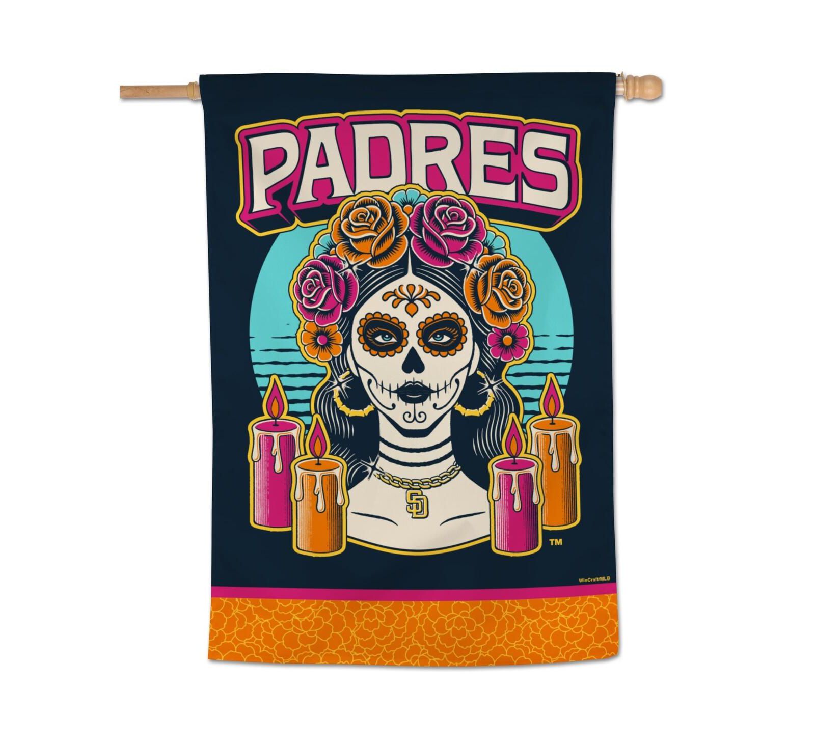 Wincraft San Diego Padres 2026 City Connect Single-Sided 28" x 40" Vertical Banner