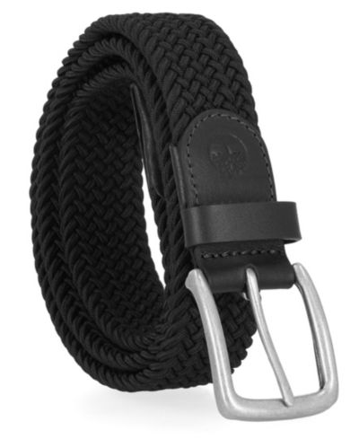 Timberland Men's Braided Stretch Web Belt