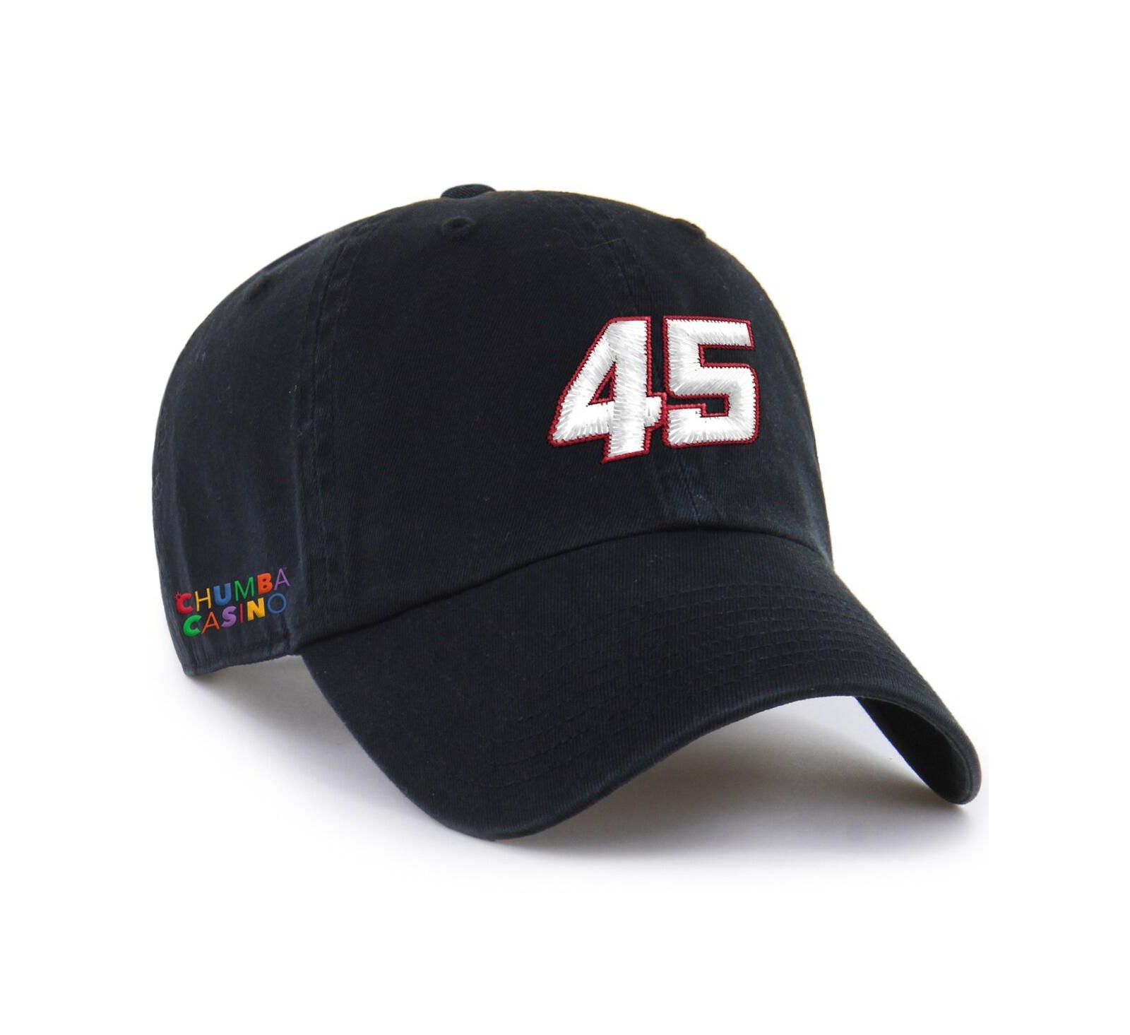 '47 Brand Men's Black Tyler Reddick Clean Up Adjustable Hat