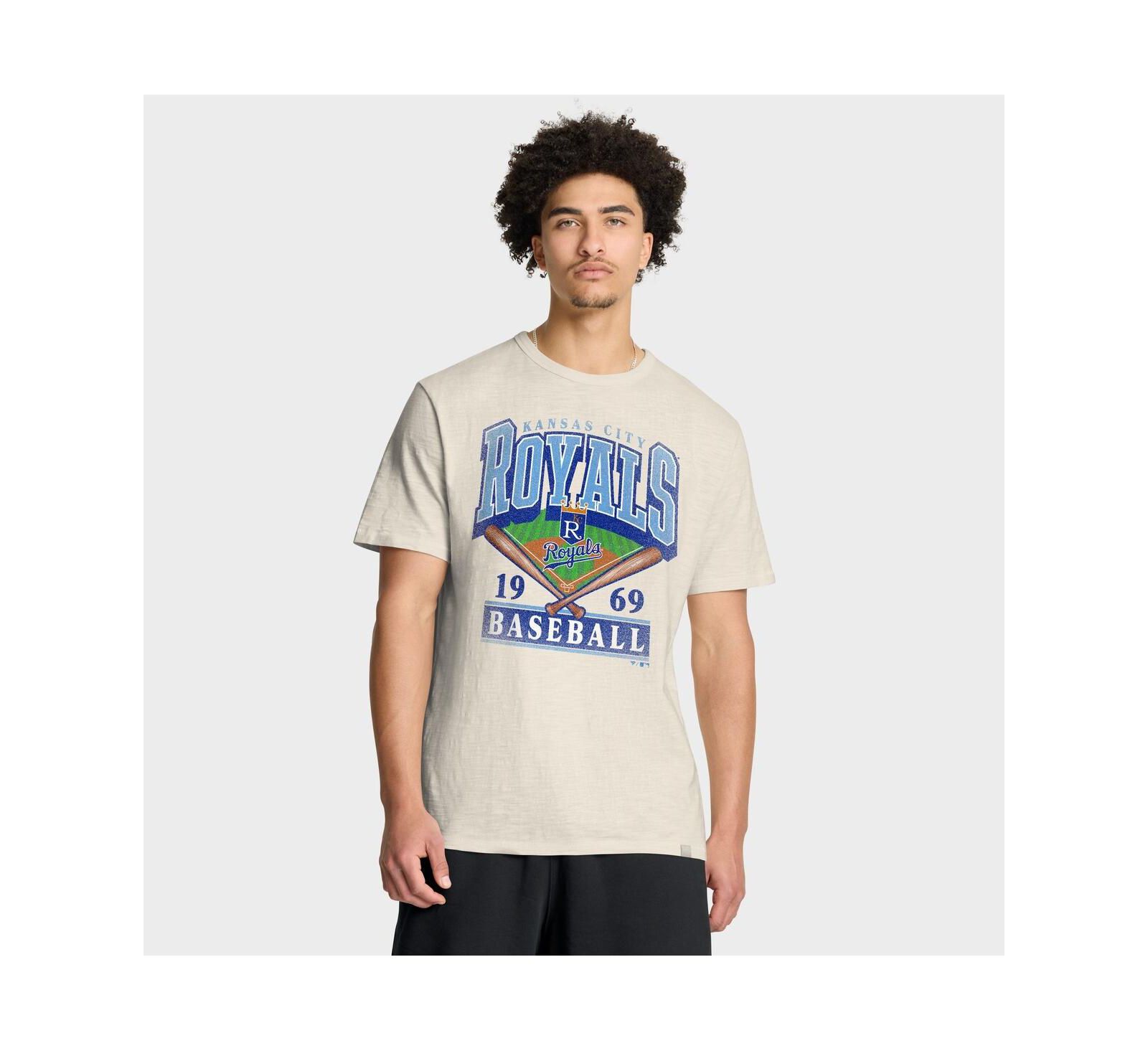 Fanatics Мужская футболка Kansas City Royals Stadium Slub Tan