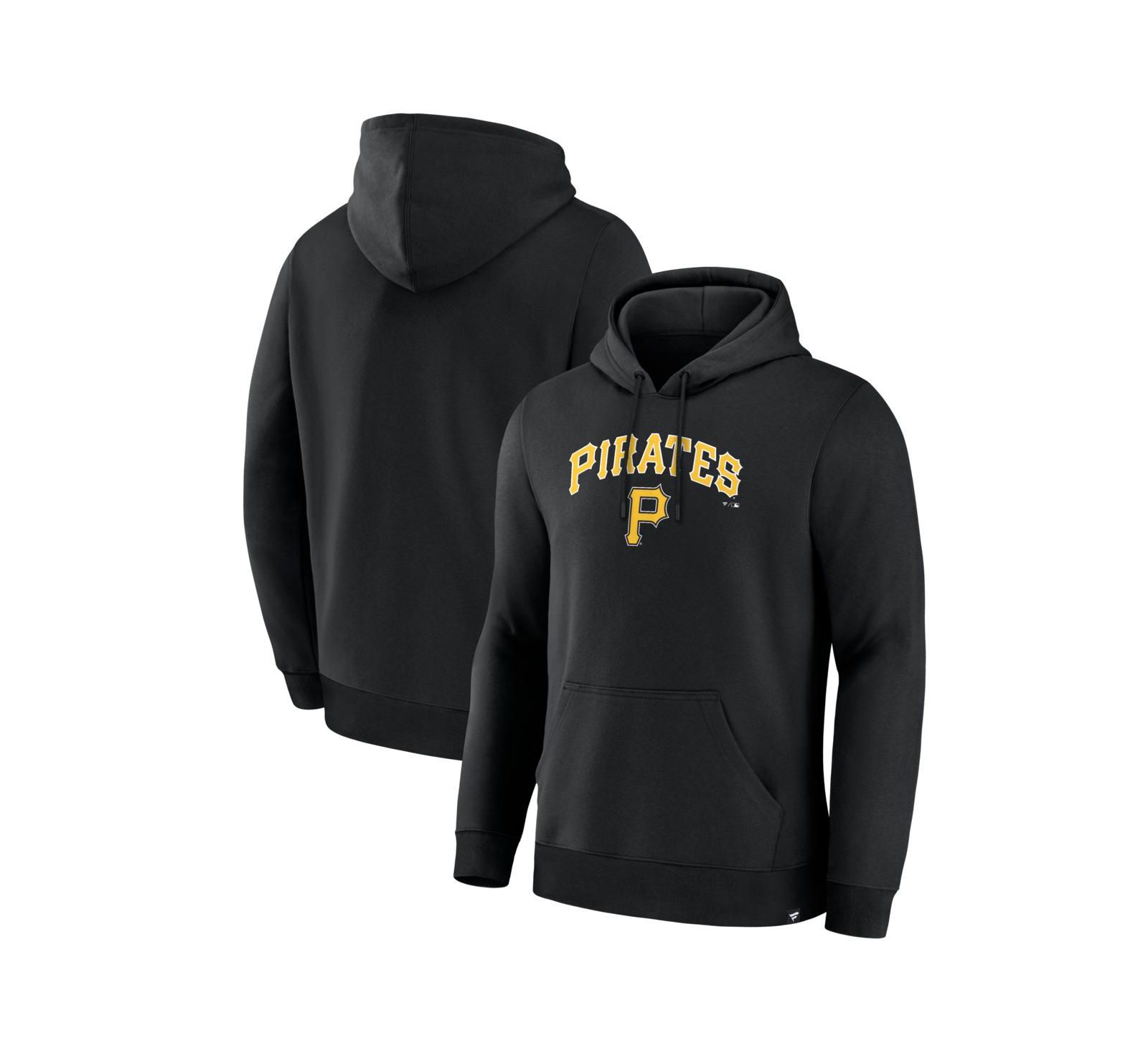 Fanatics Мужское черное худи Pittsburgh Pirates Lock-Up Legacy