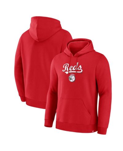 Мужское худи Fanatics Red Cincinnati Reds Lock-Up Legacy