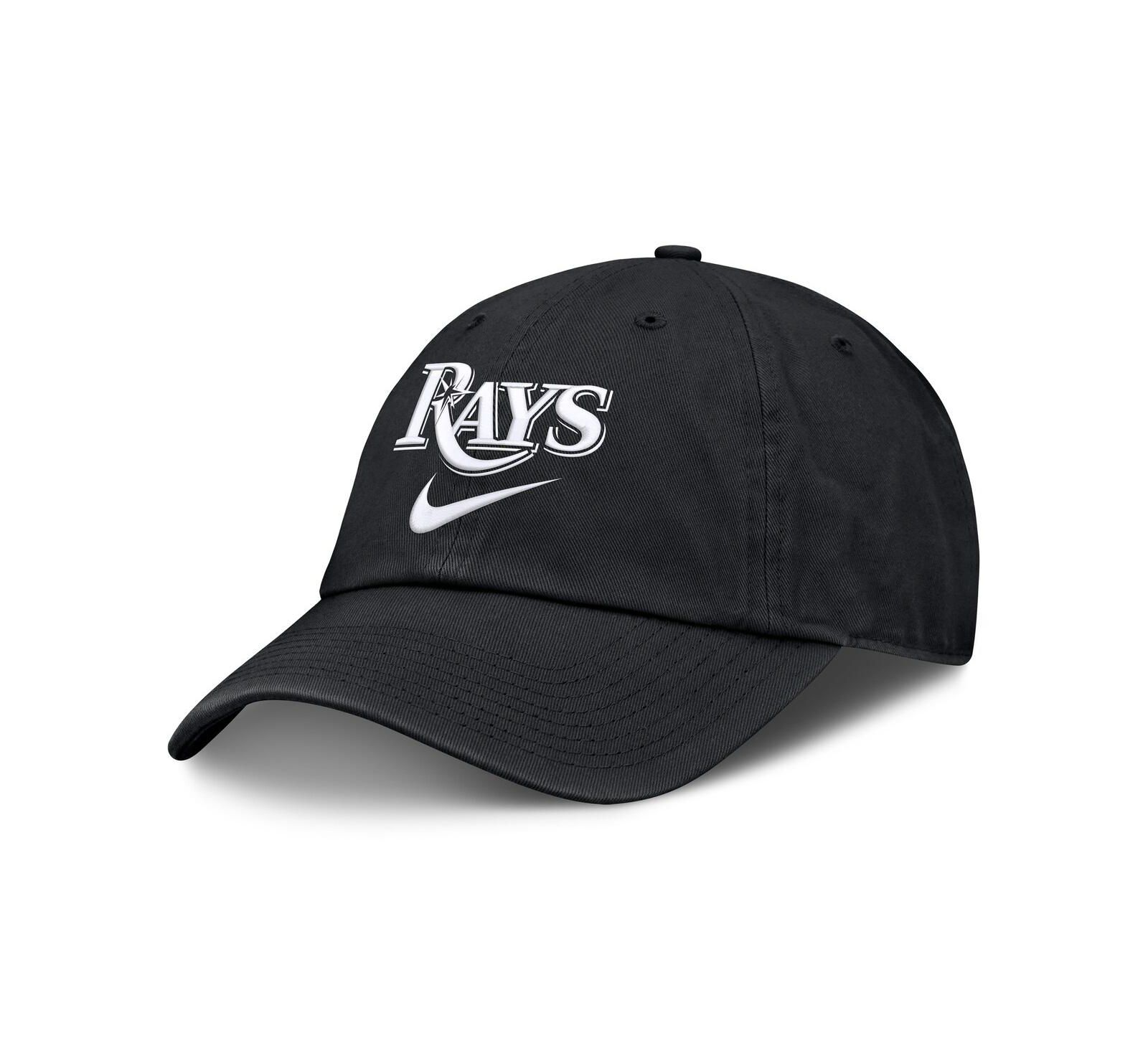 Nike Men's Black Tampa Bay Rays Primetime Club Adjustable Hat