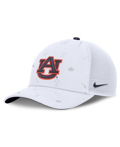 Nike Men's White Auburn Tigers Country Club Golfin' Rise Trucker Adjustable Hat