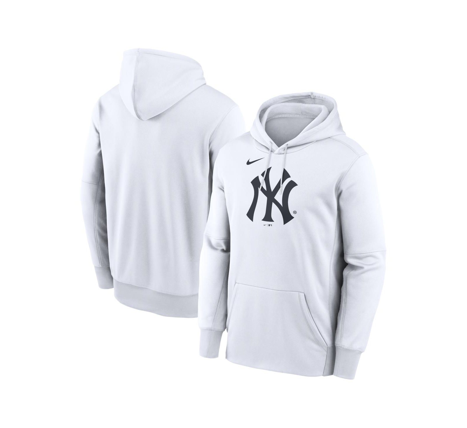 Худи Nike Men's White New York Yankees Logo Club