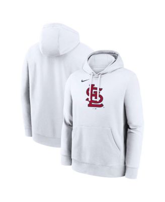 Nike Мужское худи White St. Louis Cardinals Logo Club