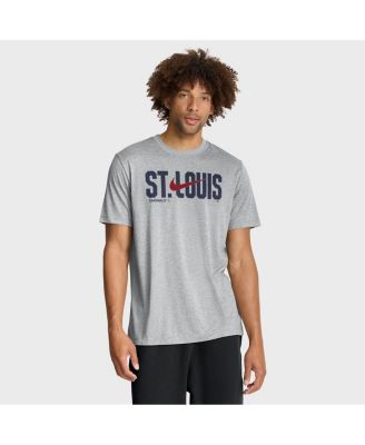 Nike Men's Heather Gray St. Louis Cardinals Swoosh Legend Dri-FIT T-Shirt