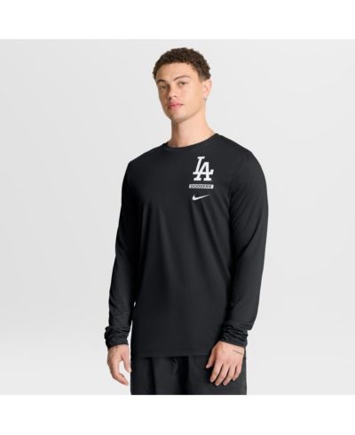 Nike Мужская футболка Long Sleeve Los Angeles Dodgers Dri-FIT