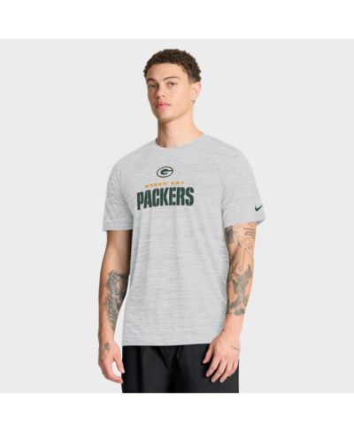 Nike Мужская футболка Bay Packers Velocity Endurance Run Dri-FIT, цвет Ash Green