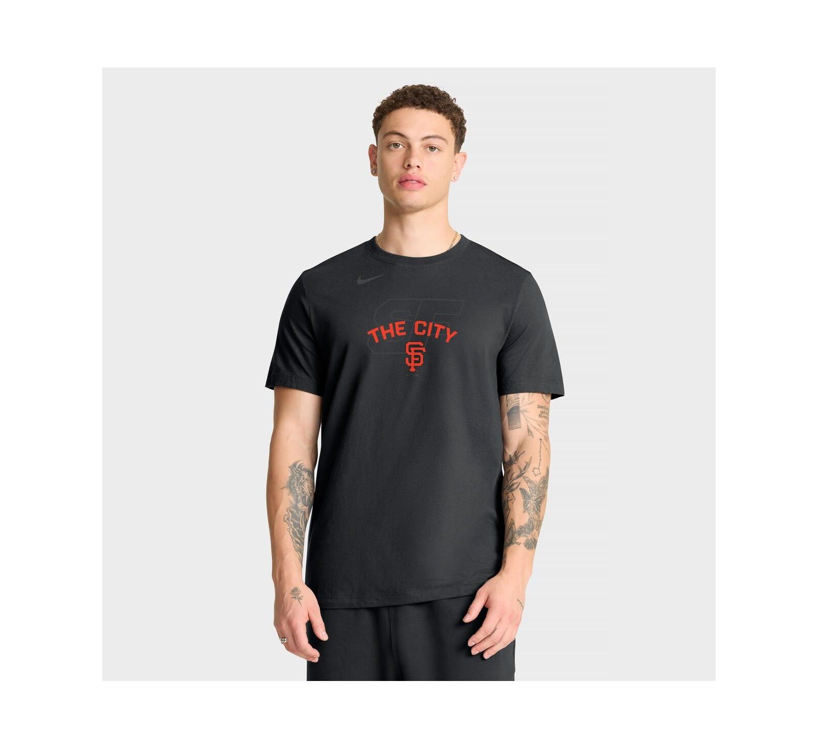 Мужская футболка Nike Black San Francisco Giants Primetime Fashion