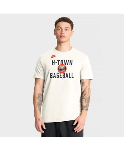 Nike Мужская футболка Houston Astros Cooperstown Collection ‘70s-Inspired, кремовая