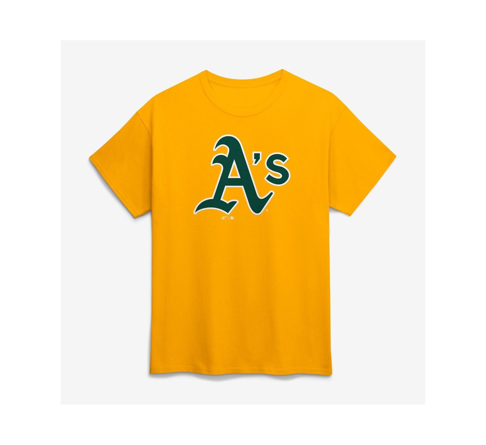 Мужская футболка Logo Athletic с золотым логотипом