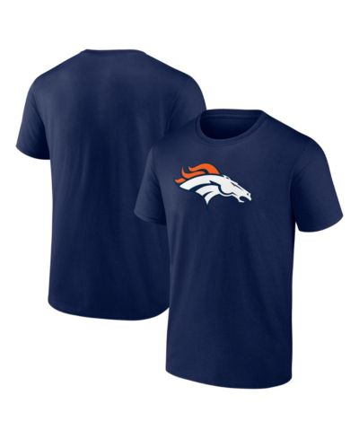 Logo Athletic Men's Navy Denver Broncos Primary Logo T-Shirt