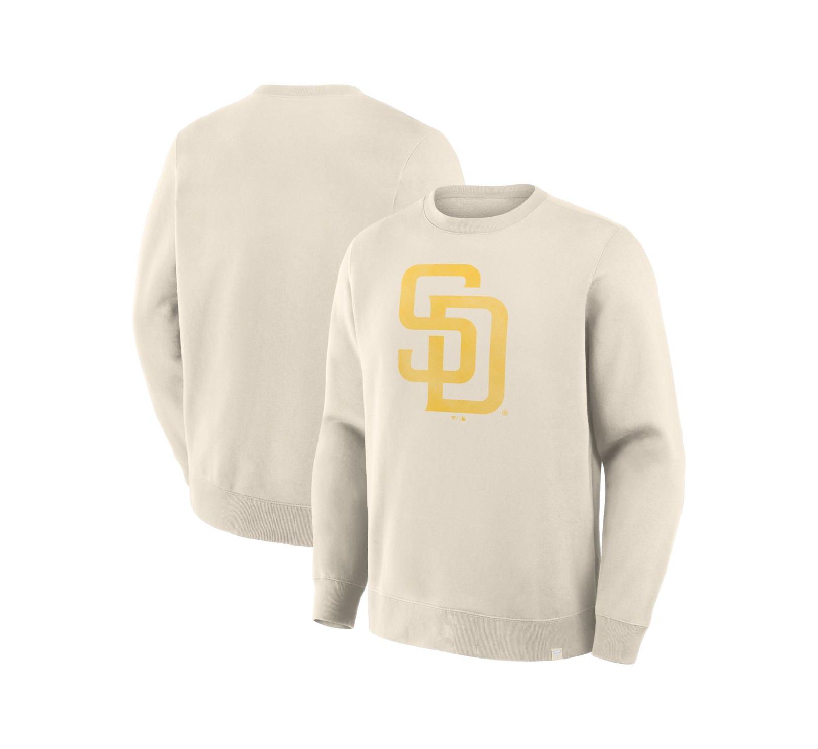Мужское свитшот Fanatics Tan San Diego Padres Legacy
