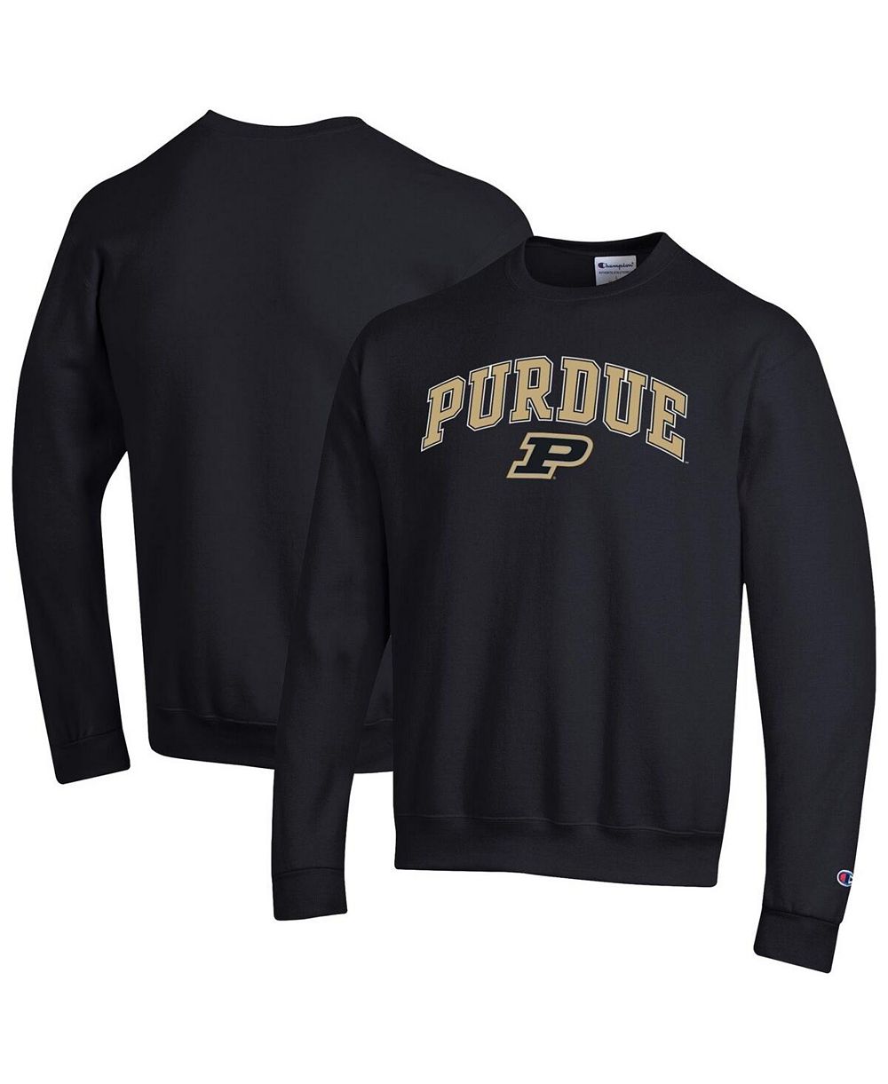 Champion Men's Gold Purdue Boilermakers Arch Over Logo Pullover Sweatshirt