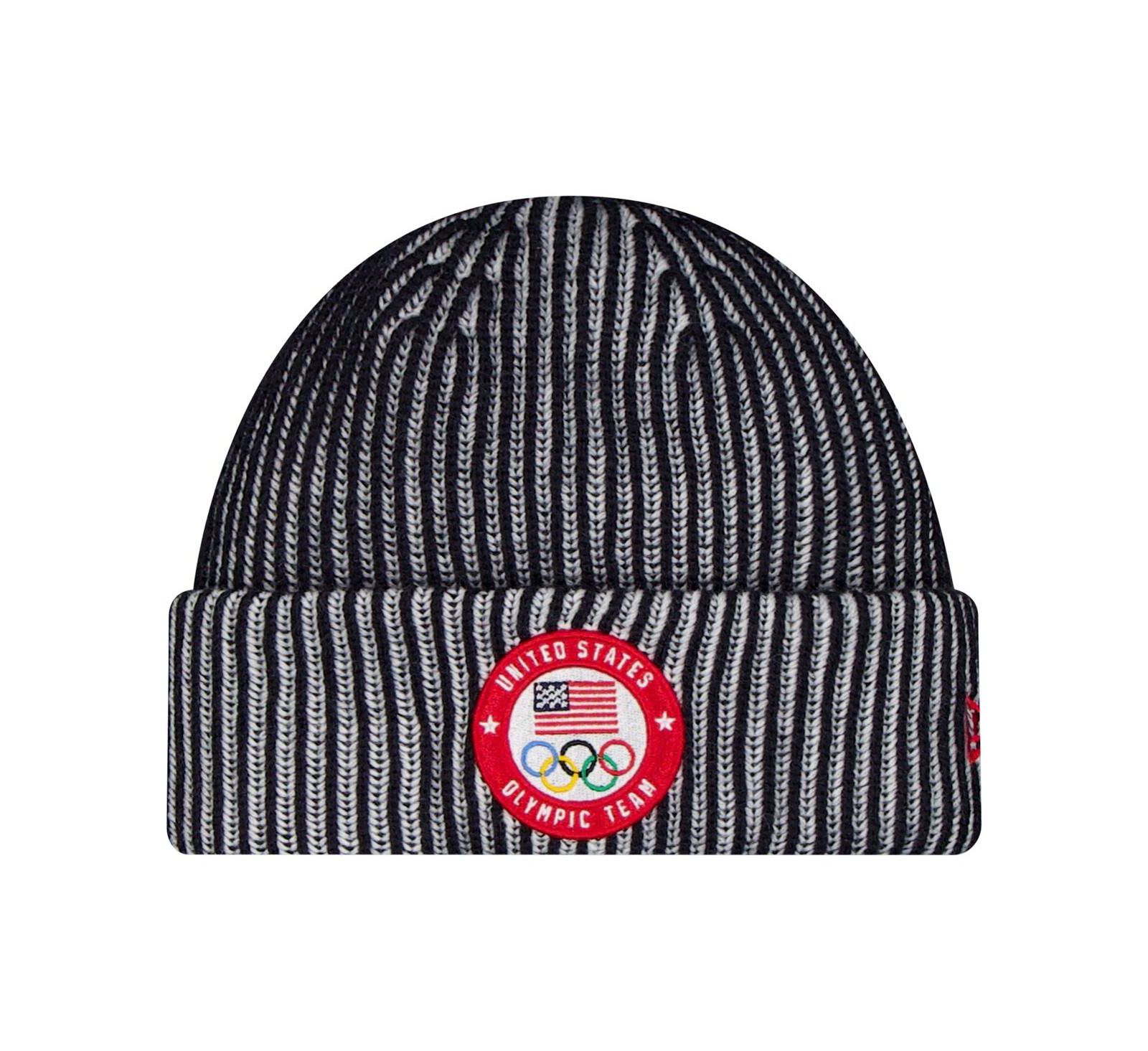 New Era Men's Navy Team USA Cuffed Knit Hat