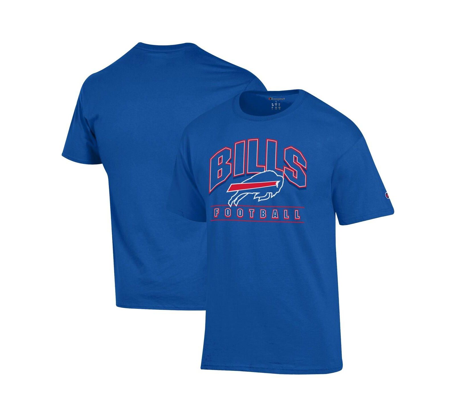 Champion Men's Royal Buffalo Bills Football T-Shirt