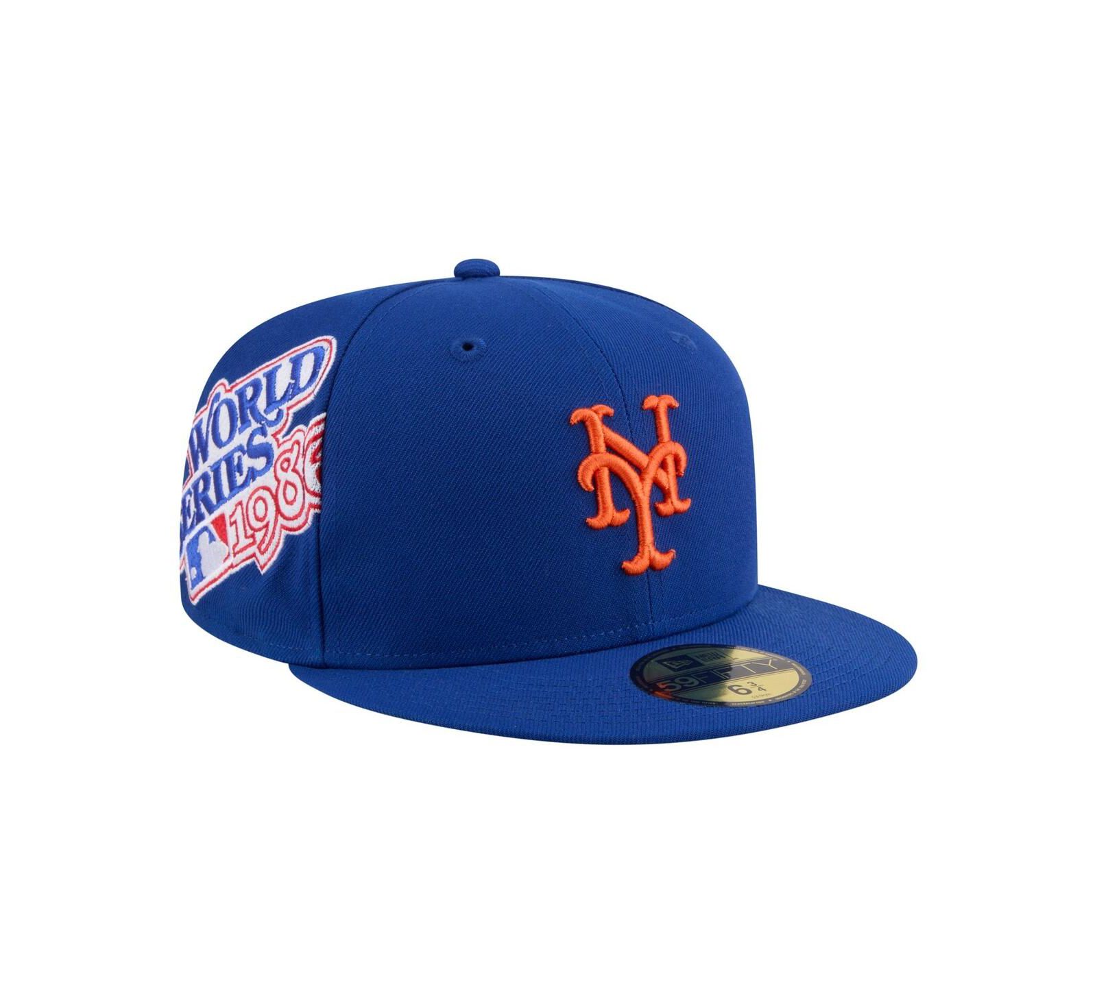 Кепка New Era Men's Royal New York Mets Hidden Hit 59FIFTY Fitted