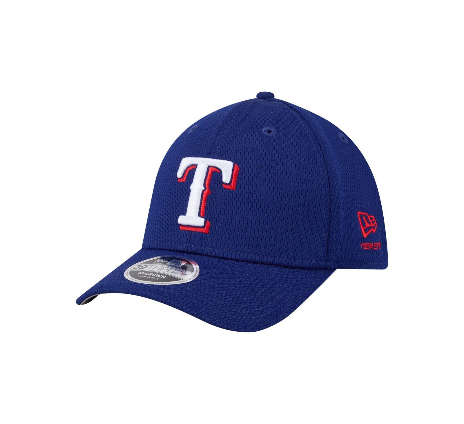 Мужская кепка New Era Texas Rangers Dash 39THIRTY Flex, королевский синий
