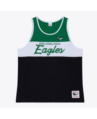 Мужская футболка Mitchell & Ness Philadelphia Eagles Head Coach Black/Kelly Green