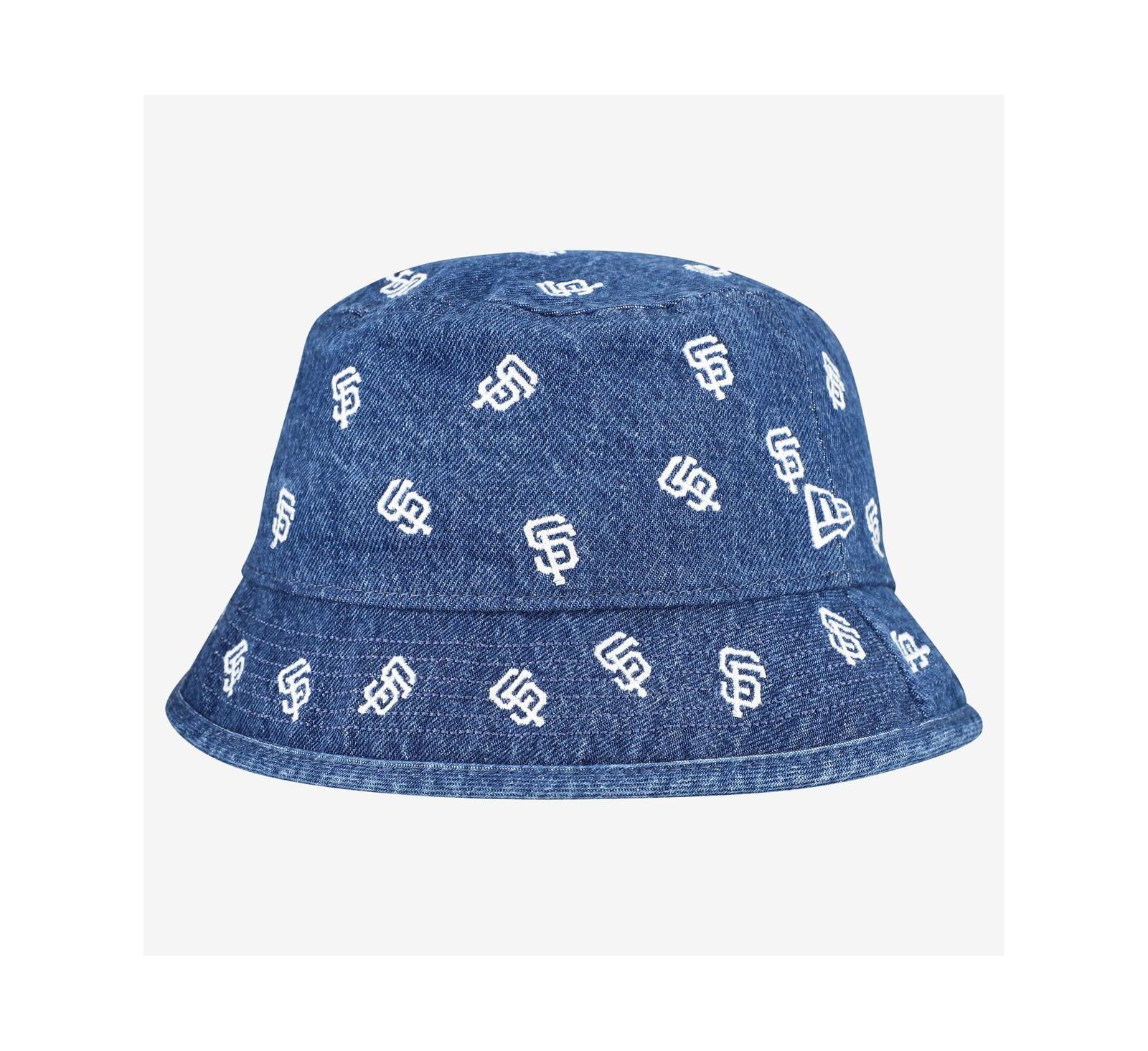 New Era Women's Denim San Francisco Giants Denim Micro Bucket Hat