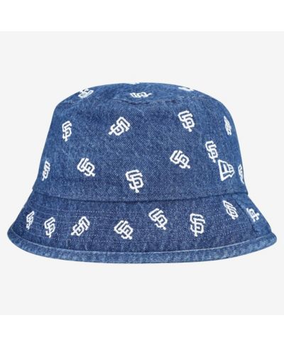 New Era Women's Denim San Francisco Giants Denim Micro Bucket Hat