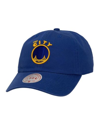 Mitchell & Ness Men's Navy Golden State Warriors Hardwood Classics 1904 Adjustable Hat
