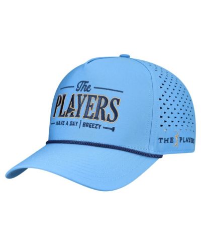 Breezy Golf Мужская регулируемая кепка THE PLAYERS Flagship Performance Light Blue