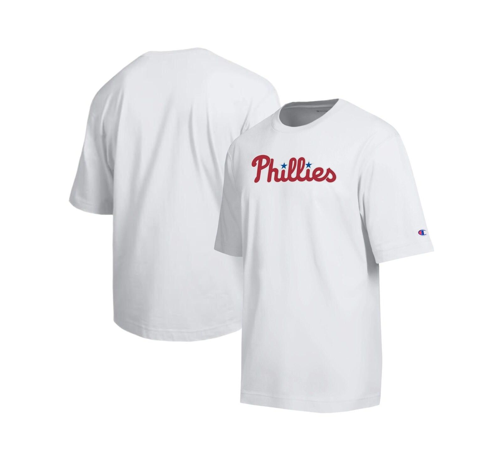 Мужская футболка Champion White Philadelphia Phillies