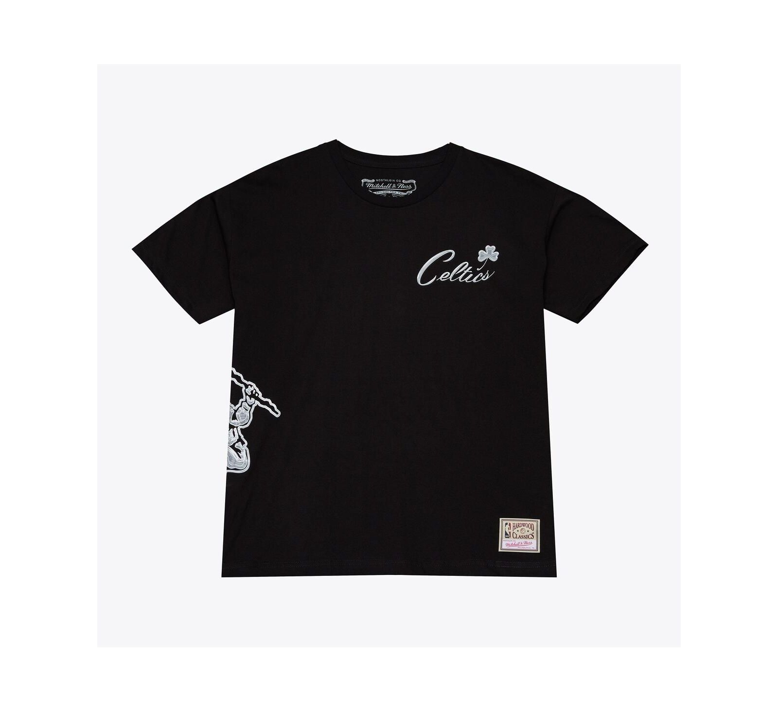 Mitchell & Ness Мужская футболка Boston Celtics Chrome Heritage Black