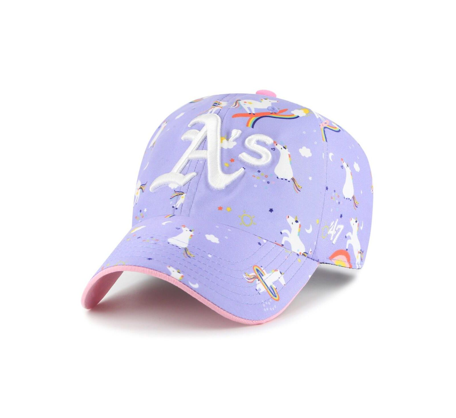 '47 Brand Детская спортивная кепка Lavender Athletics Unicorn Clean Up Adjustable