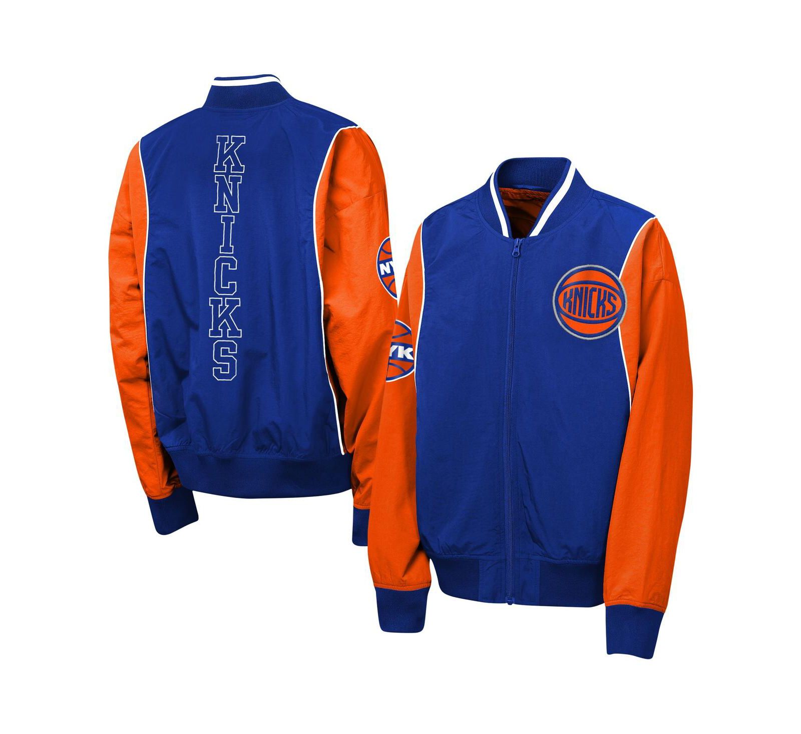 Ветровка Outerstuff для мальчиков и девочек New York Knicks Blue/Orange