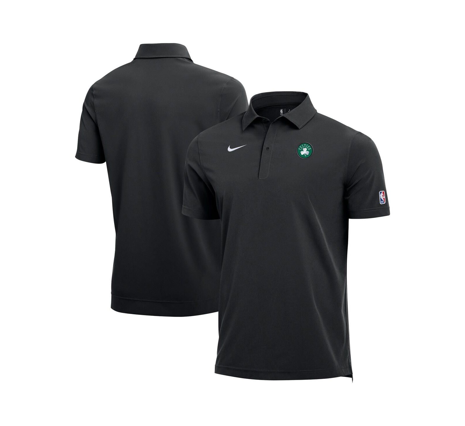 Nike Men's Black Boston Celtics 2025/26 Authentic Dri-FIT Coaches Polo Shirt