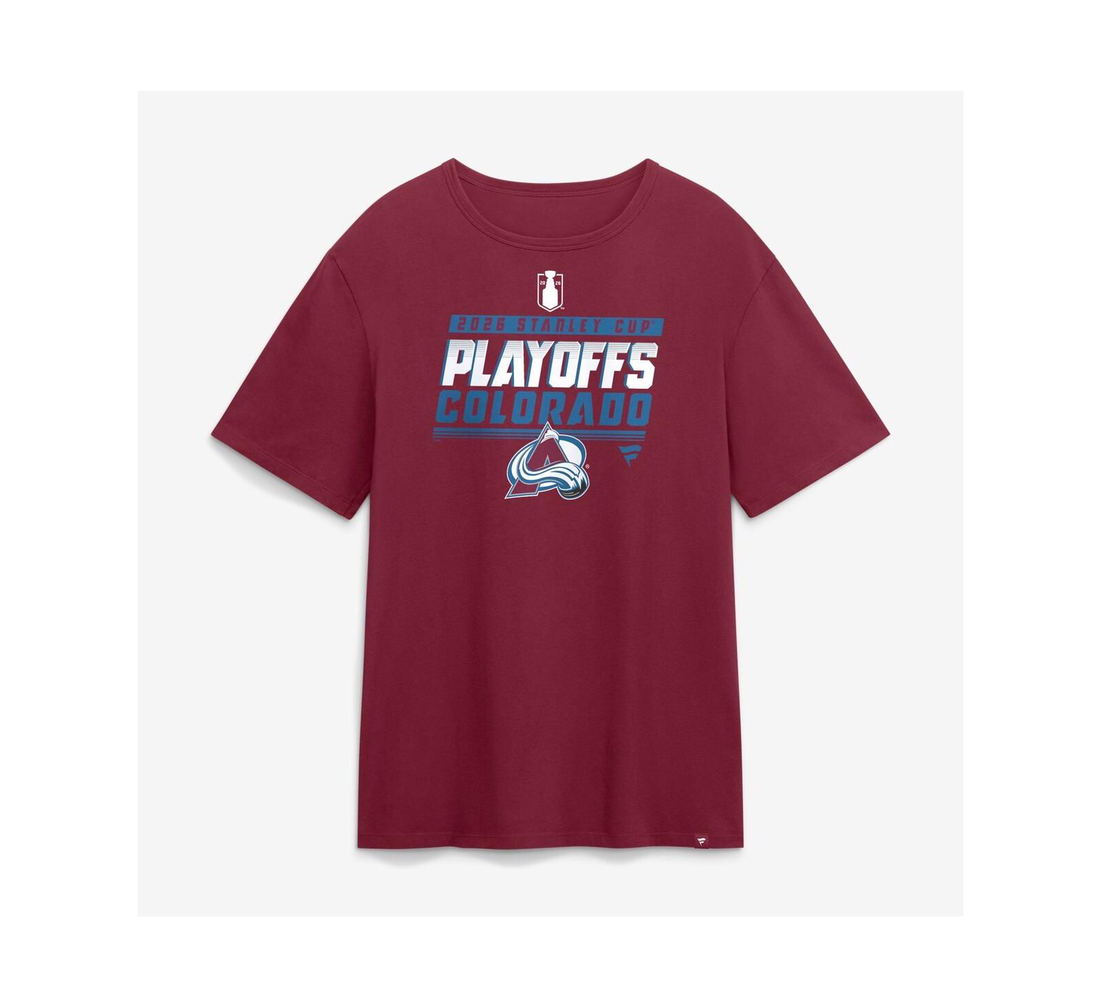 Fanatics Men's Garnet Colorado Avalanche 2026 Stanley Cup Playoffs T-Shirt