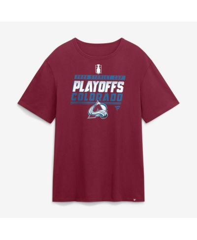 Fanatics мужская футболка Garnet Colorado Avalanche 2026 Stanley Cup Playoffs