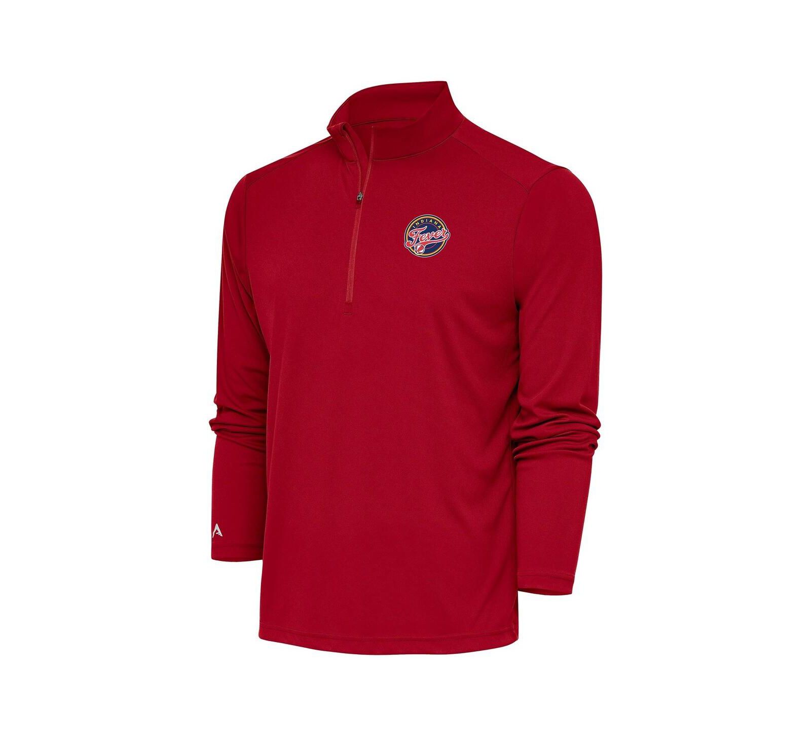 Мужская кофта Antigua Red Indiana Fever Tribute Quarter-Zip