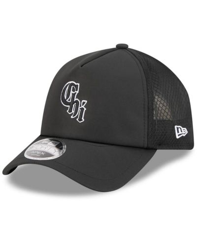 New Era Men's Black Chicago White Sox 2026 Batting Practice Alternate Apex 9FORTY Adjustable Hat