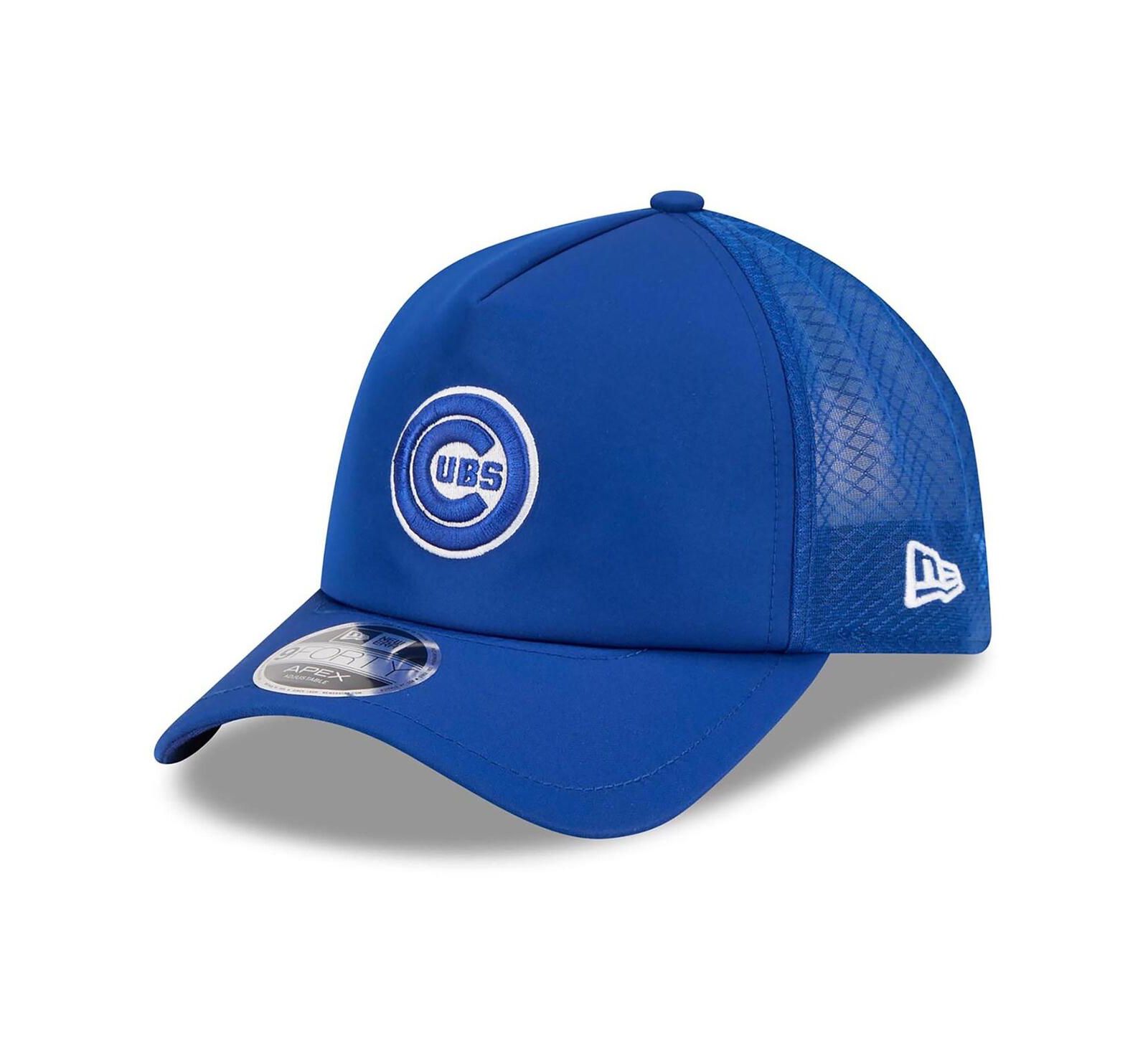 New Era Men's Royal Chicago Cubs 2026 Batting Practice Alternate Apex 9FORTY Adjustable Hat