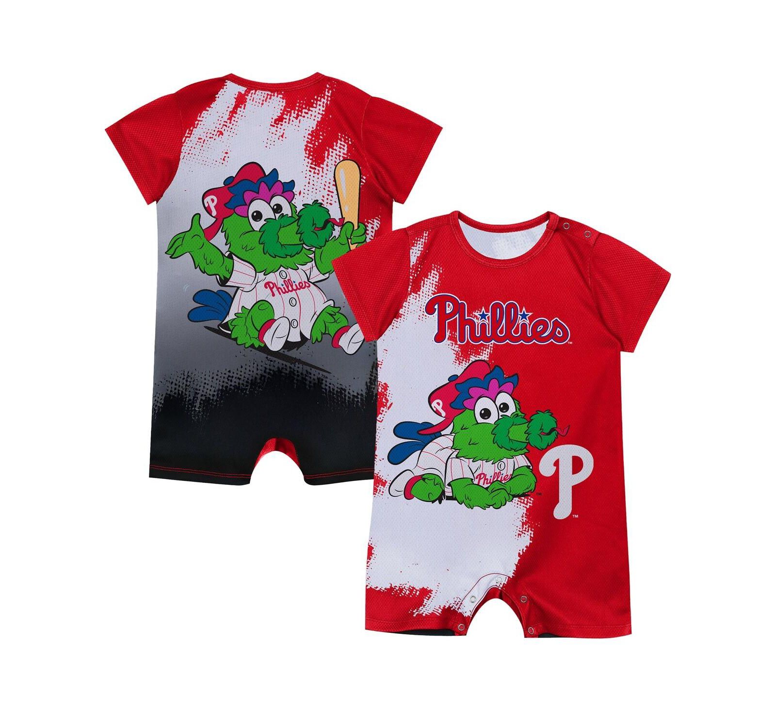 Детский боди Outerstuff Red Philadelphia Phillies Baby Mascot