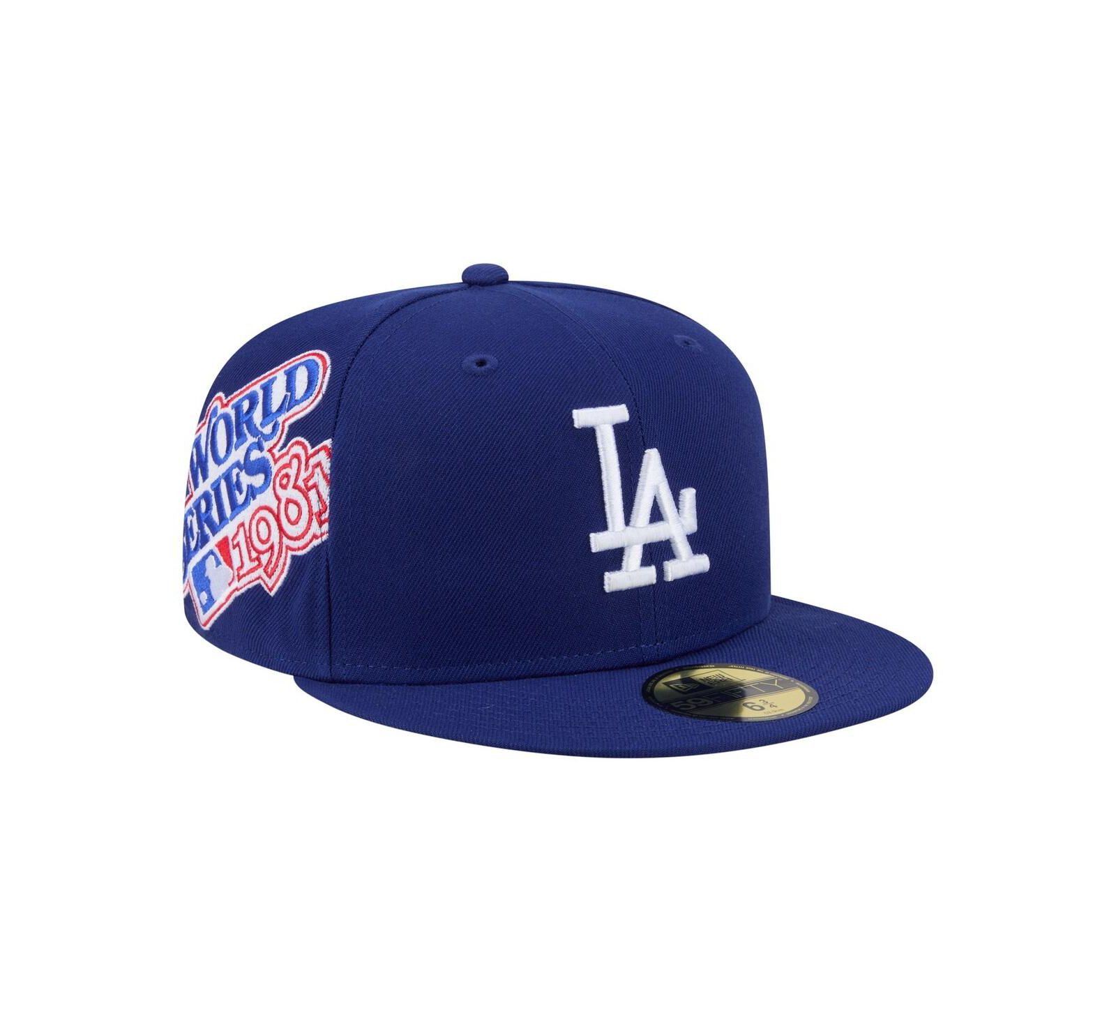 Мужская кепка New Era Los Angeles Dodgers Hidden Hit 59FIFTY Fitted Royal