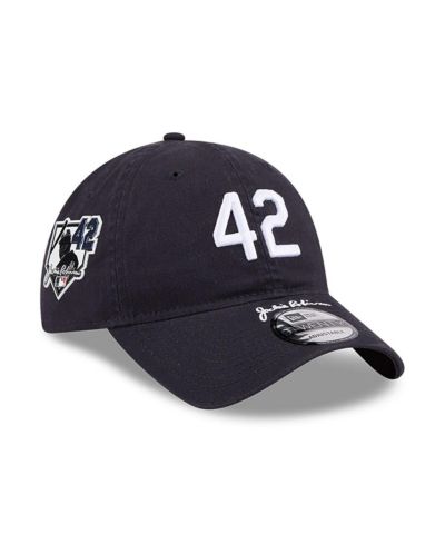 New Era Big Boys and Girls Navy Atlanta Braves 2026 Jackie Robinson Day 9TWENTY Adjustable Hat