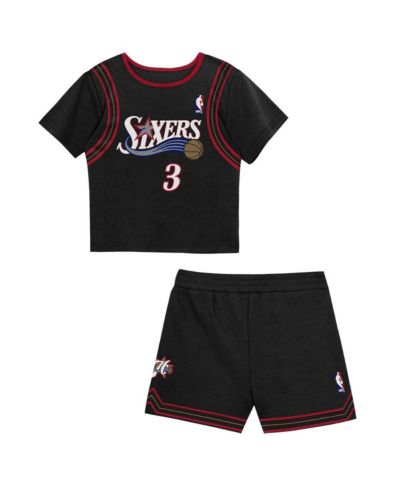 Mitchell & Ness детский комплект из футболки и шорт Allen Iverson Philadelphia 76ers