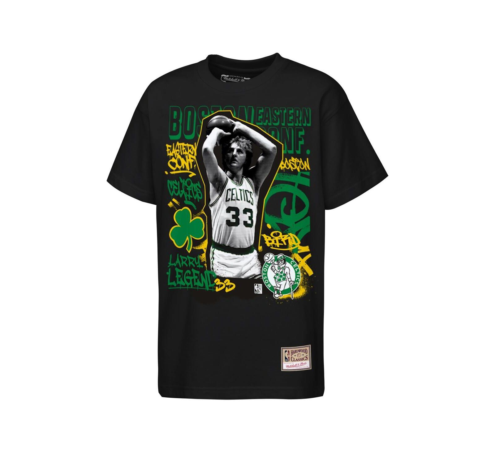 Детская футболка Mitchell & Ness Larry Bird Boston Celtics
