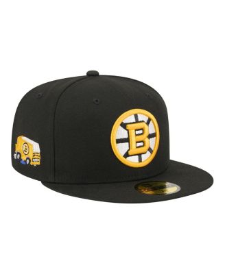 New Era Men's Black Boston Bruins Zamboni 59FIFTY Fitted Hat