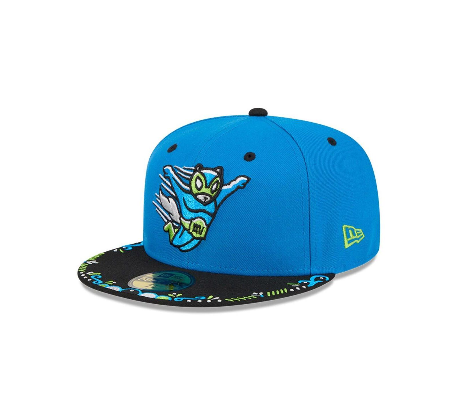 New Era Men's Blue/Black Richmond Flying Squirrels 2026 Copa De La Diversion 59FIFTY Fitted Hat