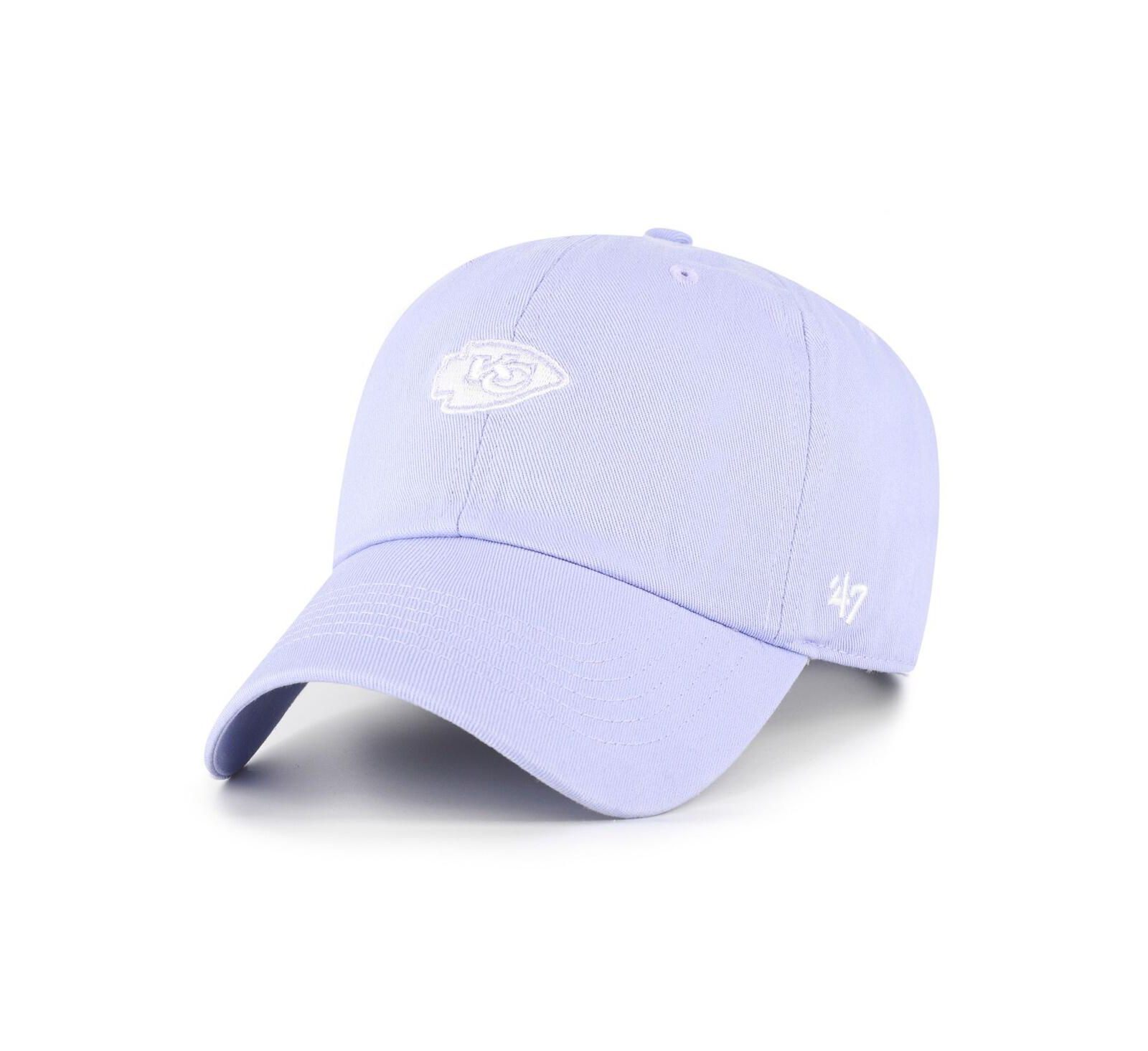 '47 Brand Women's Purple Kansas City Chiefs Base Runner Ballpark Clean Up Adjustable Hat